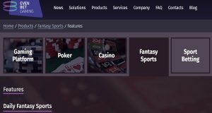 evenbet gaming fantasy sports betting