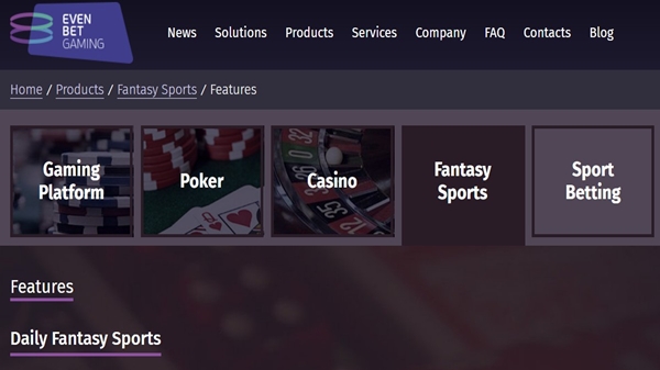 evenbet gaming fantasy sports betting